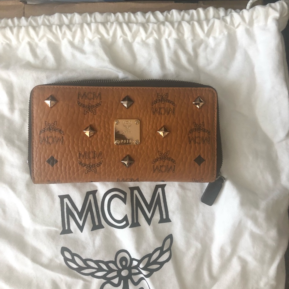 Cognac MCM wallet